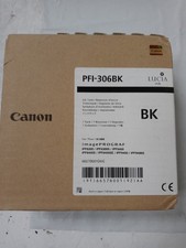 NEW SEALED GENUINE Canon PFI-303 BK  Black Ink Tank FREE FAST SHIP picture
