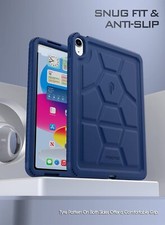 Poetic Case For iPad 10.9 2022 / iPad 11 2025 Kids Friendly Cover Navy Blue picture