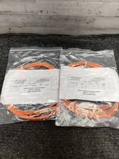 Lot of 2  FIBER LC/MTRJ Fiber Patch Cable Duplex 62.5/125 Fiber Optic 5 Meter picture