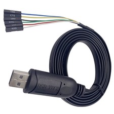DSD TECH SH-U09G USB to TTL Serial Cable Built-in FTDI 1.8 meters, Black  picture