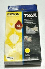 NEW Genuine Epson Ink - 786 XL Yellow - Exp 5/17 picture
