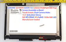 GENUINE 02HM099 Lenovo ThinkPad X380 Yoga Screen + Touch + Bezel w./IR 02DA172 picture