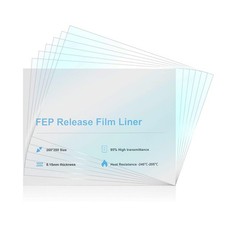 6pcs Creality Fep Film Release Films 260 X 200 X 0.15mm for Elegoo Saturn/saturn picture