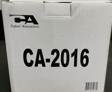Lot of 4 Cyber Acoustics CA- 2016 Computer Speakers picture