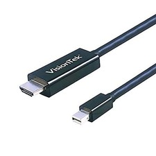 VisionTek Mini DisplayPort to HDMI 2.0 (M/M) Active Cable - 6 feet, Supports ... picture