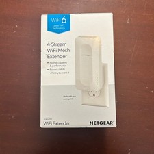 NETGEAR EAX11-100NAS AX1600 WiFi 6 Mesh Range Extender and Signal Booster picture