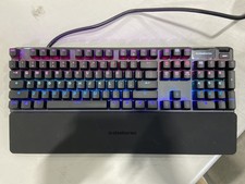 STEELSERIES APEX 7 MECHANICAL GAMING KEYBOARD,OLED SMART DISPLAY, (BLUE SWITCH) picture