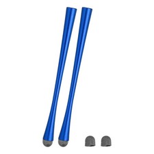 2Pcs Slim Waist Stylus Pens for Touch Screen Universal Capacitive Stylus Blue picture
