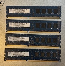 Nanya 8GB (4x2GB) DDR3 DIMM PC3-10600U 240-Pin RAM NT2GC64B88B0NF-CG picture