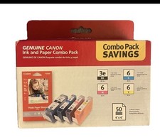 Genuine Canon BCI-3E/BCI-6 Photo Paper Combo Pack Ink Cartridges  picture