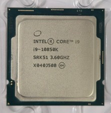 Intel Core i9-10850K 3.60GHz 10 Core SRK51 20 Thread LGA 1200 picture