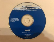 DELL Application CD For Reinstalling Sonic RecordNow 6.5.3 Software P/N F4300 picture