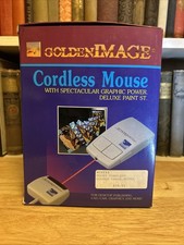 Golden Image GI-800 Atari Replacement Cordless Mouse IOB Rare picture