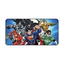 Justice League Heroes Superman Batman Flash Mouse Pad Desk Mats picture