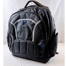 Samsonite Tectonic 2 Large Laptop Backpack Black Blue Travel Commuter Bag EUC picture