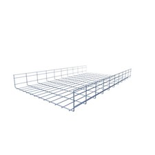 NavePoint Electro Zinc Plated Wire Mesh Cable Tray, 23.63