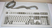 Vintage IBM Mechanical Keyboard Clickity Clack Model M F2 1987 Made USA Computer picture