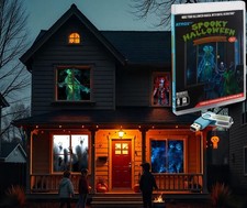 AtmosFX® Spooky Halloween Digital Decoration on USB Includes 9 Atmosfx Video picture