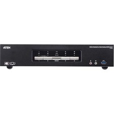 ATEN 4-Port USB3.0 4K DisplayPort Triple Display KVMP Switch (cs1964) picture