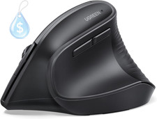Ergonomic Wireless Mouse, Bluetooth & 2.4G Wireless, Quiet Clicks picture