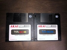 TR-808 & TR-909 Sounds for Akai MPC 2000 2000XL Drum Kit Sample Pack Floppy Disk picture