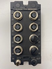 BECKHOFF AUTOMATION CU2608 8-PORT M12 INDUSTRIAL ETHERNET SWITCH 10/100 MBits/s picture