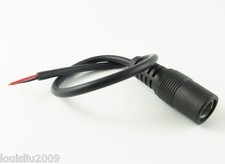 100pcs 5.5mm x 2.5mm 5.5/2.5 CCTV DC Power Charger DC Power Female Cable 30cm picture