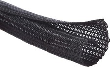  25ft - 1/2 inch Cord Protector Wire Loom Tubing Cable Sleeve Split Sleeving For picture