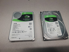 Seagate barracuda Pro 12TB  and 8tb Lot Of 2 For Parts Or Repair picture