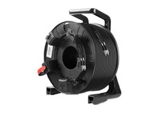 Armored Fiber Optic Cable ST to ST 2 Strands Single Mode with Fiber Reel picture