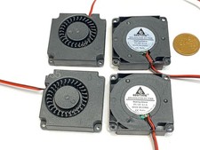 4 Pieces 12V 2Pin DC 40mm x 10mm 4010 Blower Radial Cooling 4cm Fan picture