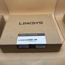 Linksys EA3500 Dual Band N750 Router with Gigabit and USB New Refurbished picture