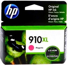 HP 910XL Magenta Ink Cartridge 3YL63AN NEW GENUINE picture