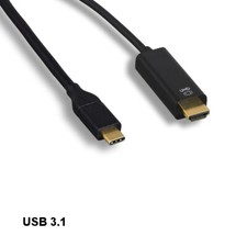 10PCS 6' USB 3.1 Type C To HDMI Cable 4Kx2K 60HZ for PC Smartphone TV Laptop picture