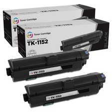LD Compatible Kyocera TK-1152 (1T02RV0US0) Black Toner Cartridge 2PK for M2635dw picture