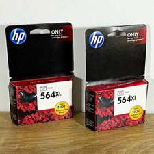 HP Genuine Original 564XL Black Inkjet Cartridge 2-Pack For HP Photosmart exp picture