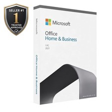 Microsoft Office Home & Business 2021 for 1 PC Windows – New Sealed Retail Box picture