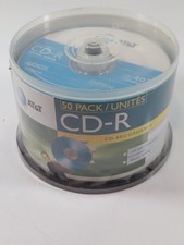 AT&T 50 Pack CD-R Recordable Discs 700MB 80min 1X-40X Speed Lifetime Warranty picture