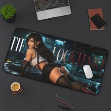 Final Fantasy VII Tifa Mouse Pad, Extended Gaming Desk Mat, XXL Pad picture