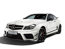 Cars mercedes benz c63 amg black series coupe Desk Mat Stitched picture