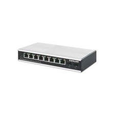 Intellinet 508261 8-port Gigabit Ethernet PoE+ Industrial Switch With 2 SFP Port picture
