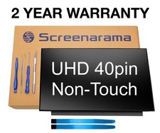 BOE NE156QUM-N66 V3.0 UHD 3840x2160 40pin LCD Screen + Tools SCREENARAMA * FAST picture