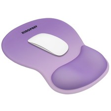 Ergonomic Mouse Pad with Wrist Support, 10.2L x 7.6W inches, Purple Gradient  picture