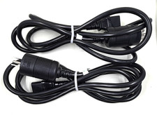 2 x QUALITY HOSPITAL GRADE 6' Power Cord Cable Green Dot 10A 5-15P C13 Japan picture