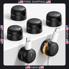 Lamicall 6 Pack Rotatable Cable Organizer Clips with Spring Lock picture
