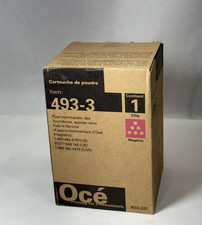 Oce Imagistics 493-3 Magenta Toner Cartridge CM3520 CM3525 CM4520 CM4525 NIB OEM picture