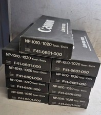 New Canon NP-1010/1020 Black Toner Cartridge New Sealed 9 Boxes F41-6601-000 picture