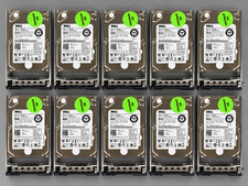Lot of 10 Dell Toshiba 900GB 10K SAS 6Gb/s 2.5