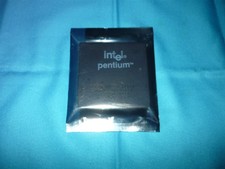 Vintage Intel Pentium 75 MHz Socket 7 CPU Processor A80502-75 Used picture