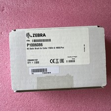 Brand NEW Genuine Zebra P1006086 Ribbon Strip Plate & Static Brush 140Xi4 105SL+ picture